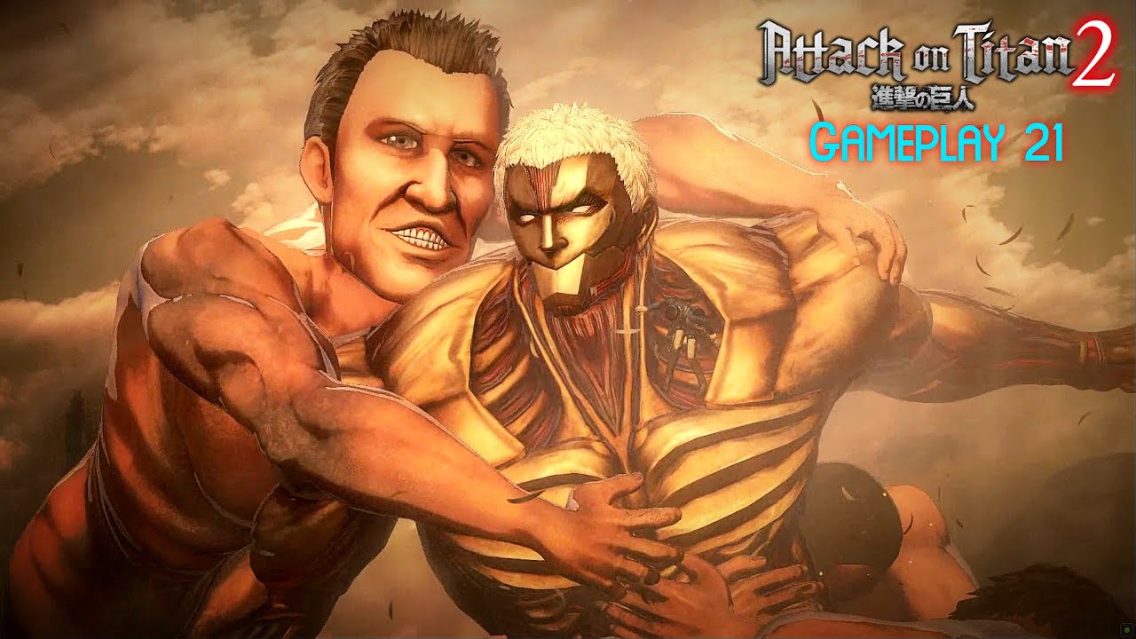 Eren's controls other Titans | DanSama Plays Attack on Titan 2 - A.O.T.2 Gameplay #21