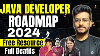 Java Developer Full ROADMAP | How to Become Java Developer | Free Resources | Java Interview | 2024