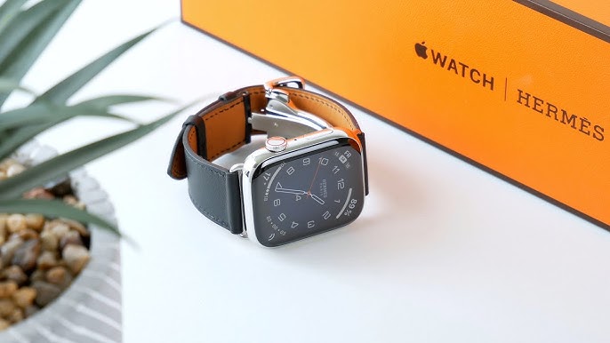 Band Apple Watch Hermès Double Tour 41 mm Attelage