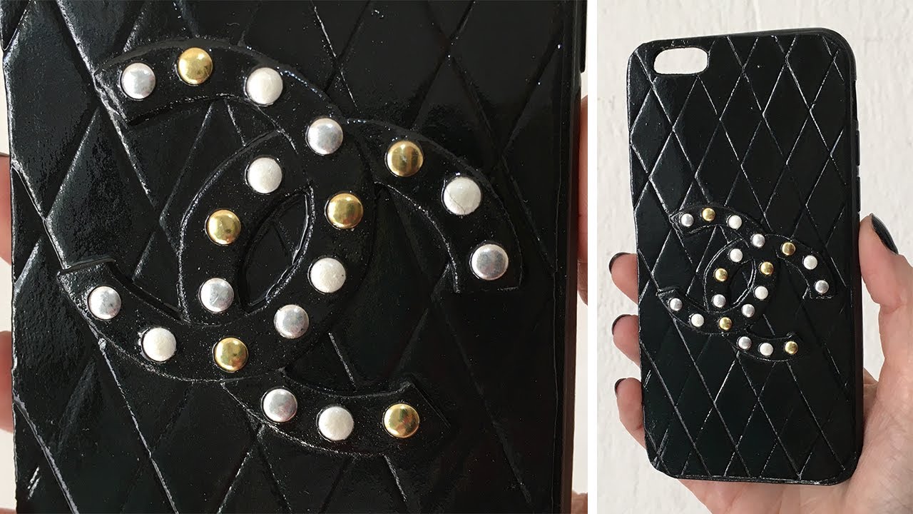 DIY ASMR Chanel Inspired Phone Case 