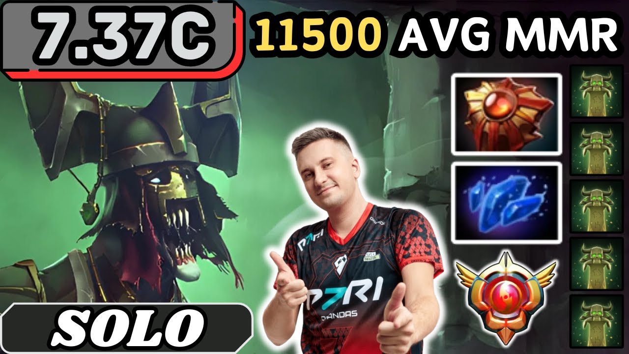 Undying Support 7.37c - Solo UNDYING Hard Support Gameplay - Dota 2 Full Match Gameplay ...