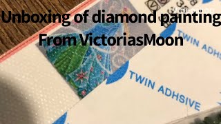 Diamond painting unboxing: Elsa from Victoriasmoon screenshot 4