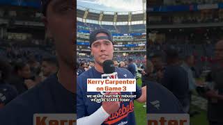 Kerry Carpenter and the Tigers are bringing #Postseason baseball back to Detroit! 😤
