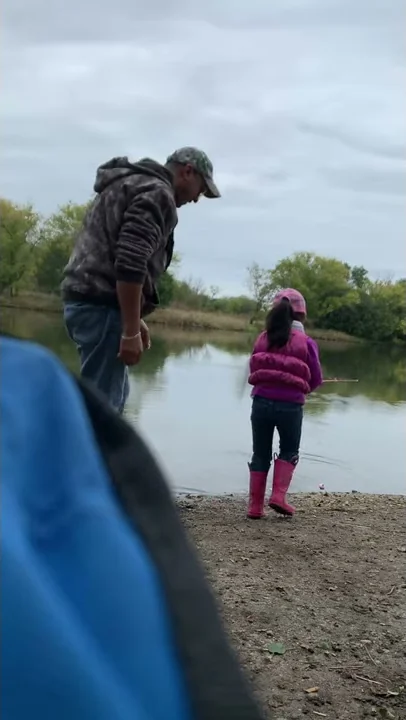 Kid fishing