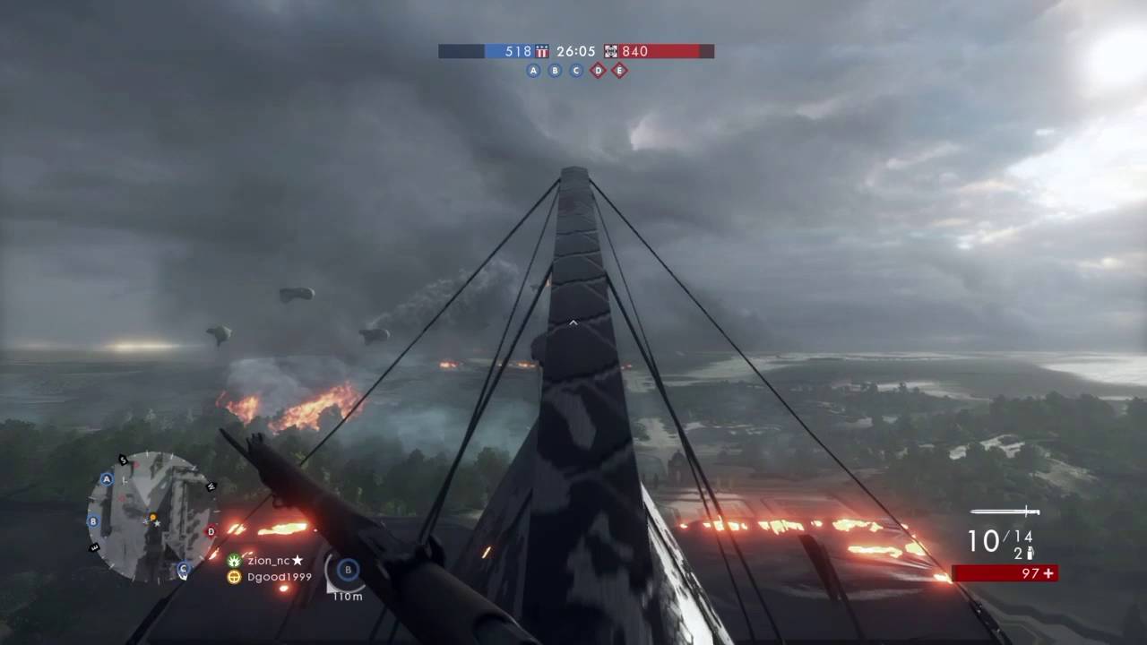 RIDE THE AIRSHIP!  (Battlefield 1 #1) w/ Zion_nc