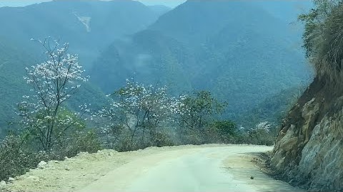 Toàn cảnh cung đường đi bản Nậm Nghiệp - Ngọc Chiến - Mường La - Sơn La