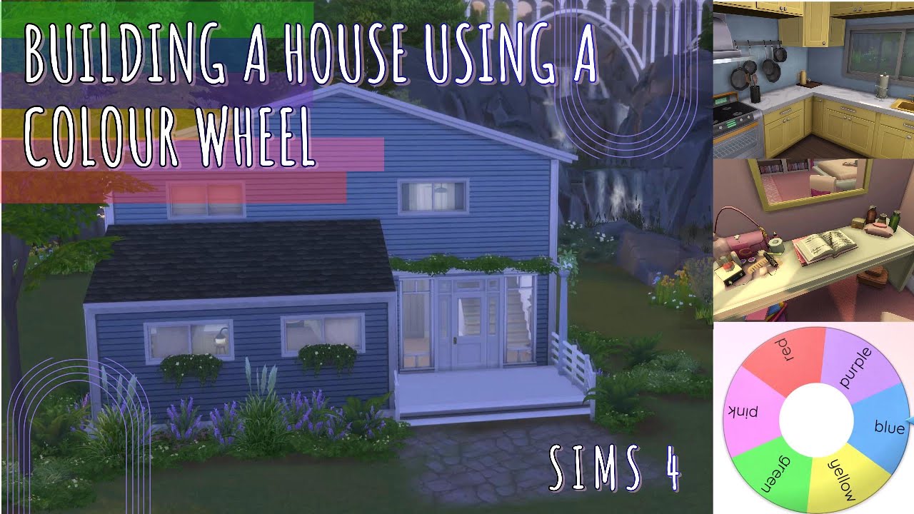 I built a house using a colour wheel!