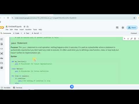Break, continue, pass keywords in python