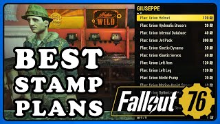 Fallout 76 All Best Stamp Plans Best Expedition Plans