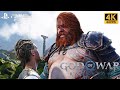 [4K 60FPS UHD] God Of War: Ragnarok - Part 14: The Runaway - PS5 Gameplay