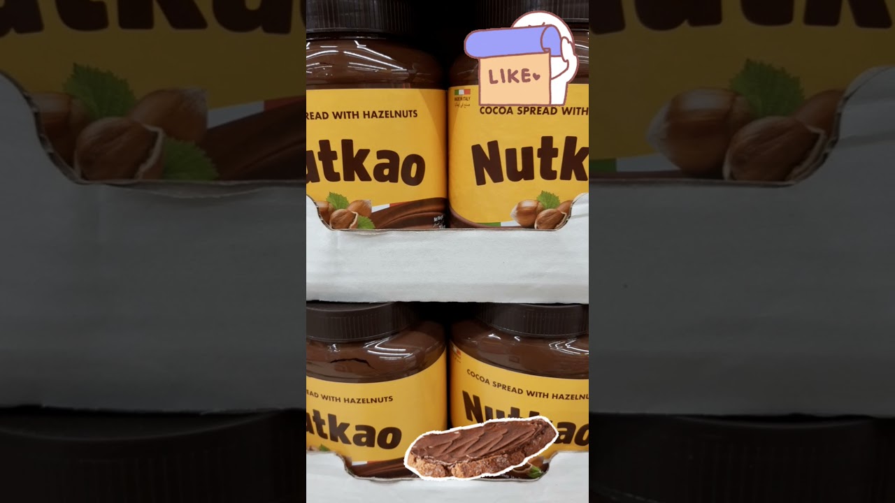 NUTKAO CHOCOLATE SPREAD shorts YouTube