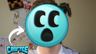 Craftee Face Reveal [Real!] | Minecraft but, there are custom hearts! [Mastermind reveal!] #shorts