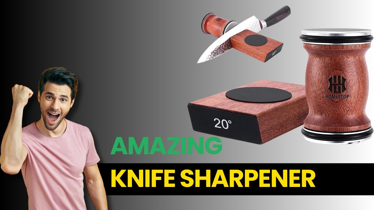 Homultop Rolling Knife Sharpener Review - The Secret to Razor Sharp Blades?
