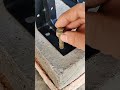 How to install bolts for fast and secure door hinge connections