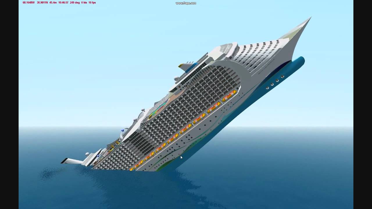 How To Sink A Ship With The Bow Or Stern In Virtual Sailor 7