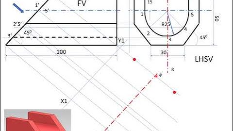 Auxiliary View Tutorial No. 2.