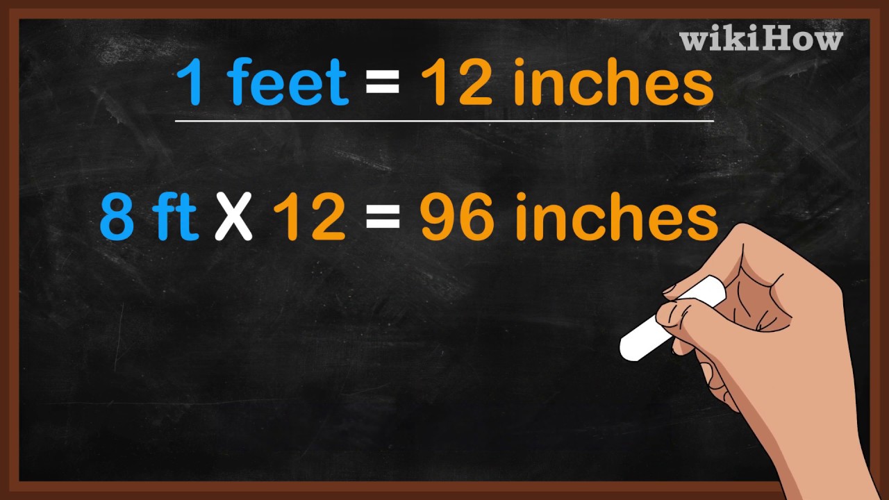 How To Convert Feet To Inches 8 Steps With Pictures Wikihow