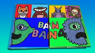 DIY GARTEN OF BANBAN 4 NEW 12 GAME BOOK / KITTY SAURUS, QUEEN BOUNCELIA, TOADSTER