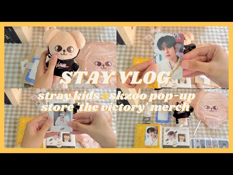 Unboxing :: Stray Kids X Skzoo Pop Up Store 'The Victory' Merch