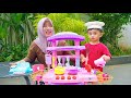 AZAM BELAJAR MASAK 🧑‍🍳 BELI MAINAN MASAK MASAKAN BESAR