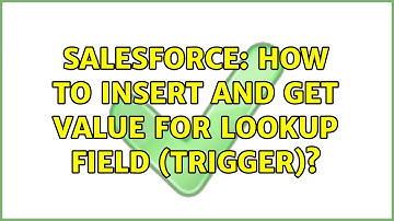 Salesforce: How to insert and get value for lookup field (Trigger)?