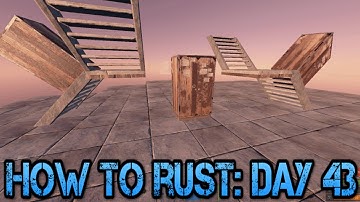 How To Rust: Day 43! | 3 Tool Cupboards In A 1x3!