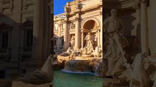 Фонтан Треви, Рим 🌊 | Магия броска монеты и вечный город #italy #rome #top #топ #EBTravel