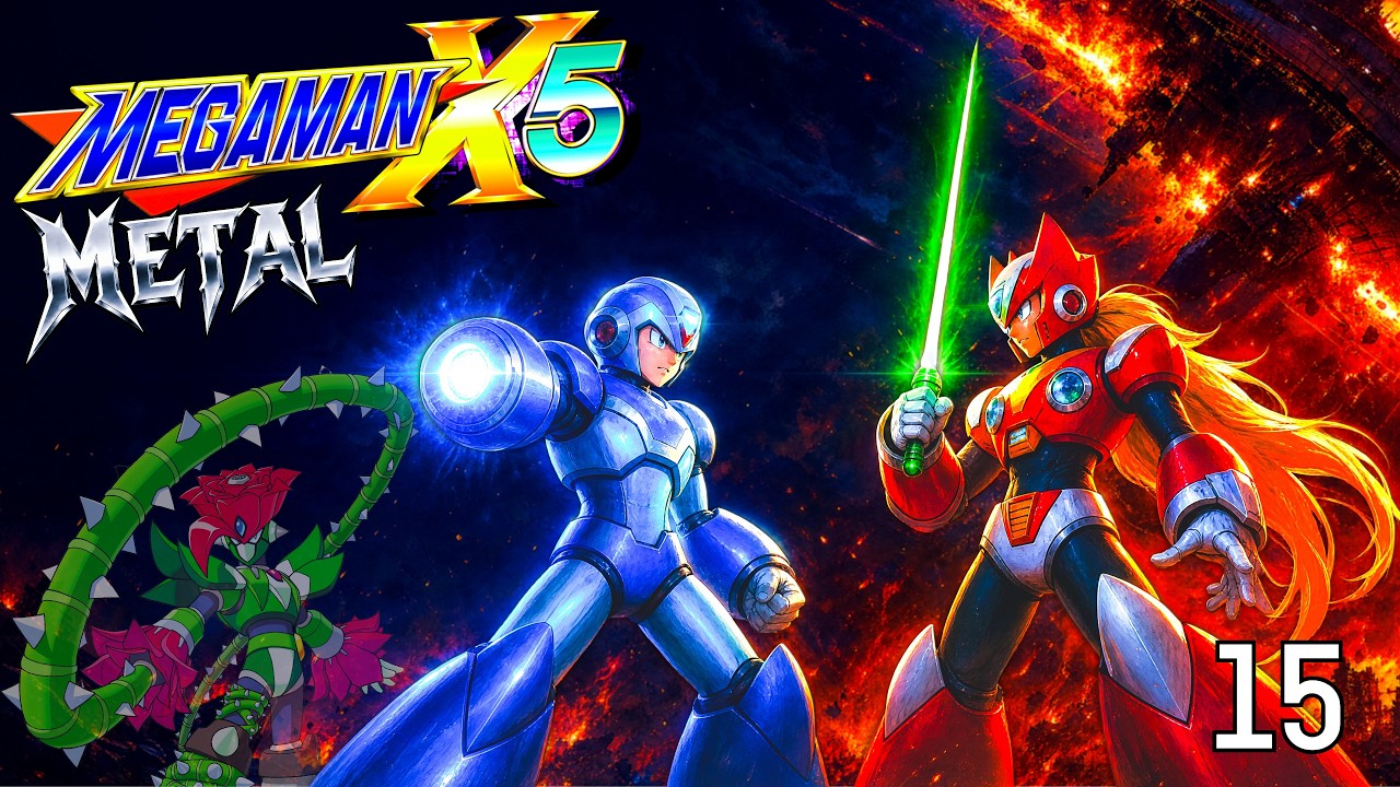 PS1 Rock vs Metal | Spike Rosered Stage [Mega Man X5] - YouTube