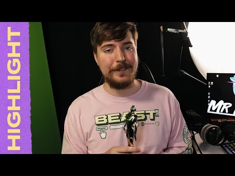 MrBeast WINS Creator of the Year for the Second Year in a ROW! | 2021 YouTube Streamy Awards