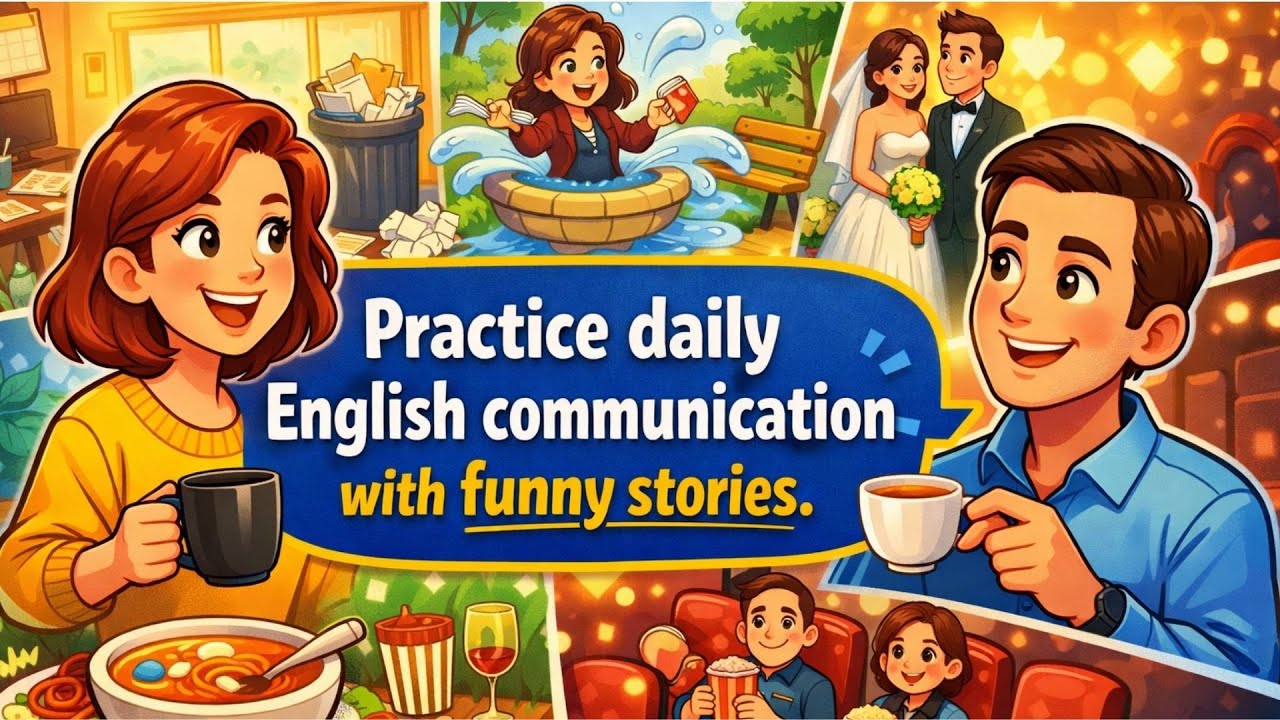 Real English Conversation for Beginners | Funny Stories & Daily Life Podcast.