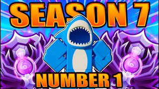 I GOT NIGHTMARE FIRST IN RANKED SEASON 7! (Roblox Bedwars)