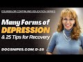 What are the Different Types of Depression and Tips for Recovery | Counselor Continuing Education