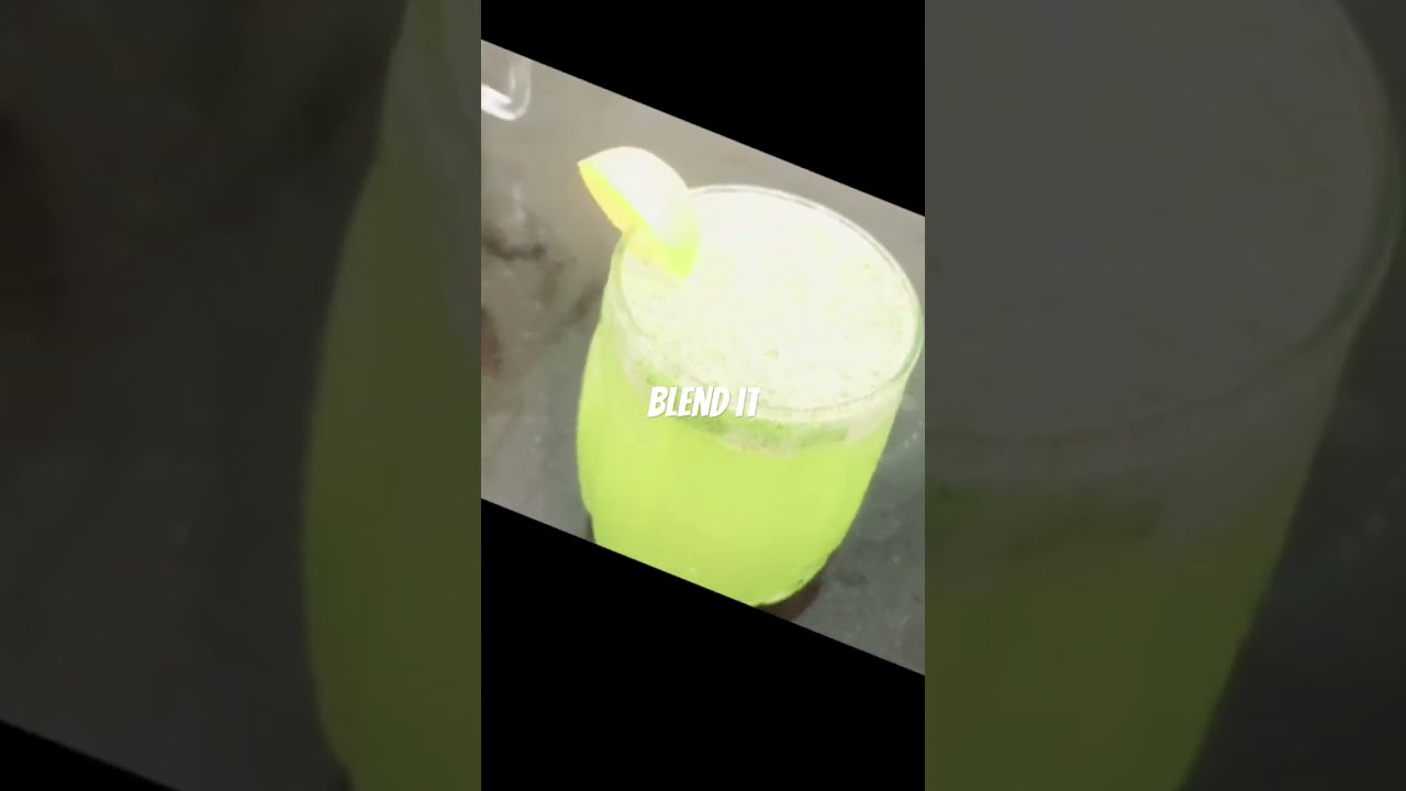 sprite lemon mint margarita drink recipe 