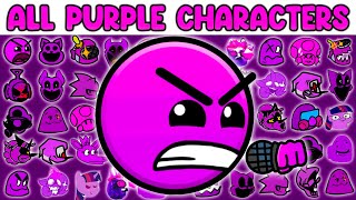 FNF Character Test | Gameplay VS My Playground | All Purple Characters Test