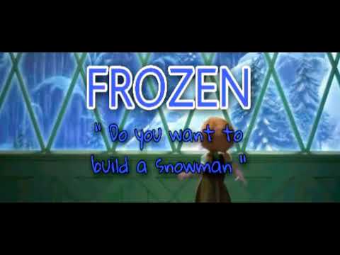 Lagu FROZEN " do you want to build a snowman " - YouTube