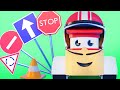 Dessin animé de camions pour enfants - Apprendre le code de la route - Truck Games