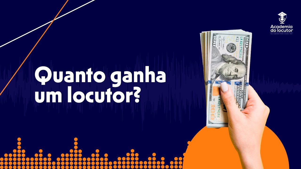 Quanto ganha um locutor? - YouTube