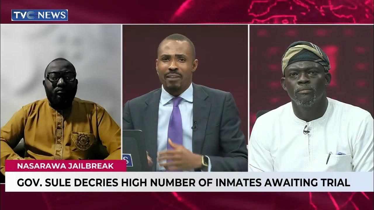 Gov. Sule Decries High Number Of Inmates Awaiting Trial