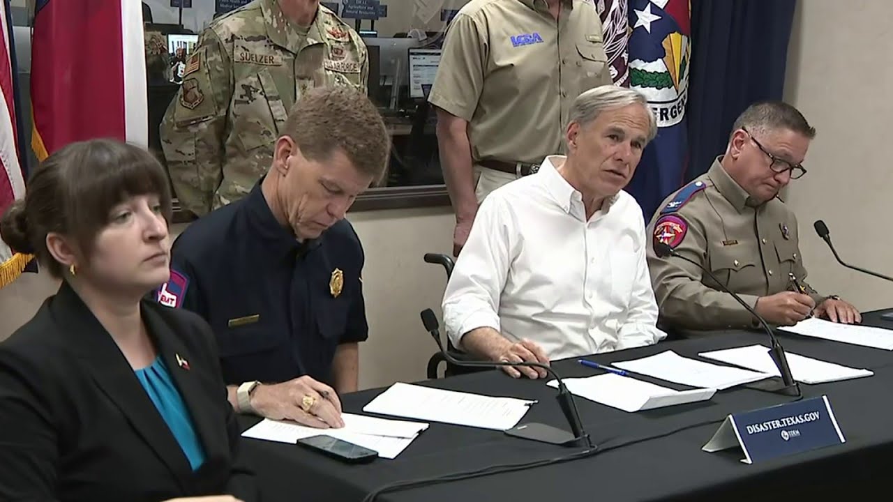 Gov. Greg Abbott provides update on state’s ongoing response to severe ...