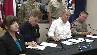 Gov. Greg Abbott provides update on state’s ongoing response to severe flooding in Texas