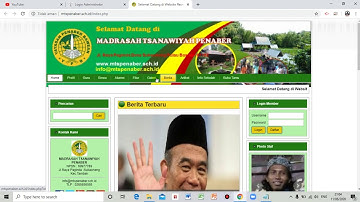 Cara mengelola bagian utama website sekolah yang berdomain sch.id untuk tahap administrator