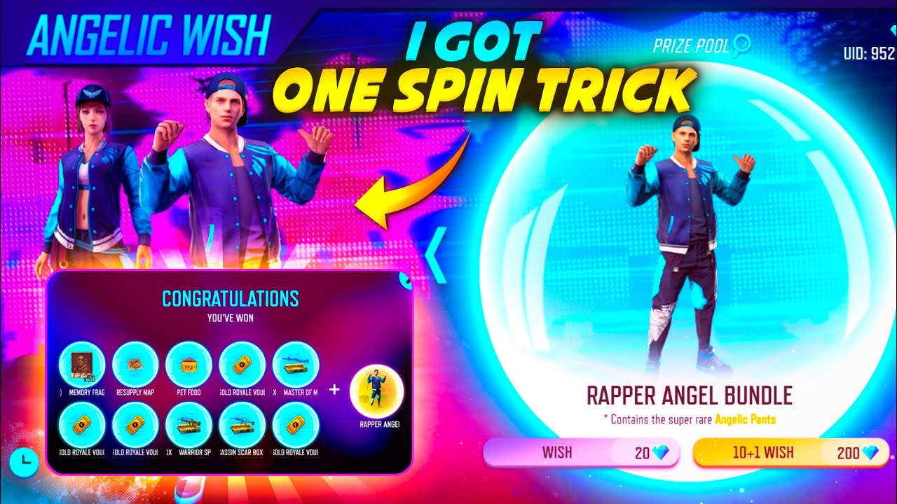 Angelic wish free fire | ff new event today | free fire new event | free fire new angelic wish event