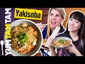 Yakisoba mit Hähnchen // Gebratene Nudeln mit Gemüse & selbstgemachter Soße // #yumtamtam