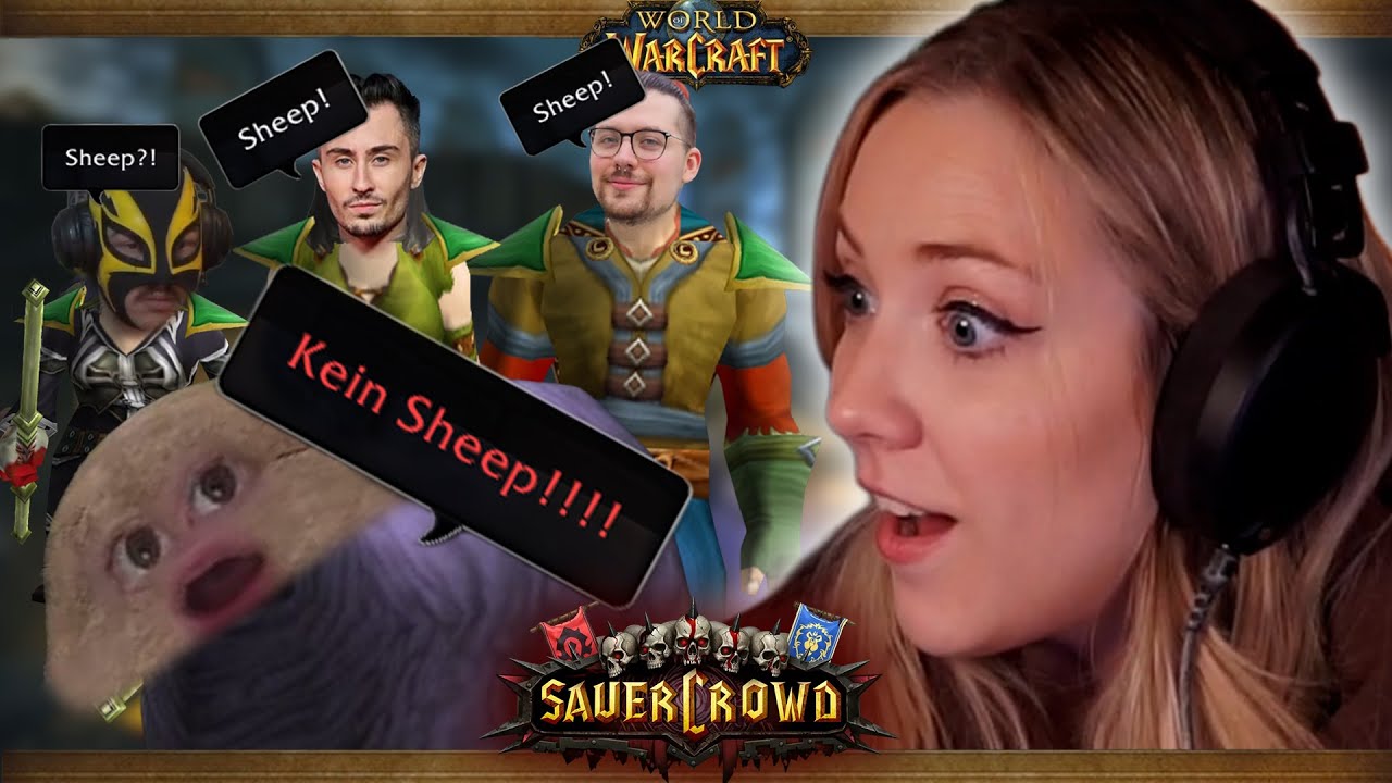 Ach du *****! - Burg Schattenfang Boss ohne Tank?!💀 | KaddiTV in WoW Hardcore [SauerCrowd]