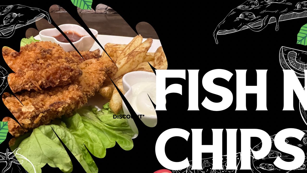 fish n chips recipe, crispy fish n chips by Surriyas Kitchen YouTube