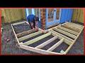 Building amazing diy wood cabin step by step  start to finish by buildersblueprint