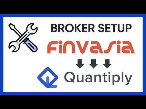 Tutorial: How to SETUP your FINVASIA trading account with QUANTIPLY