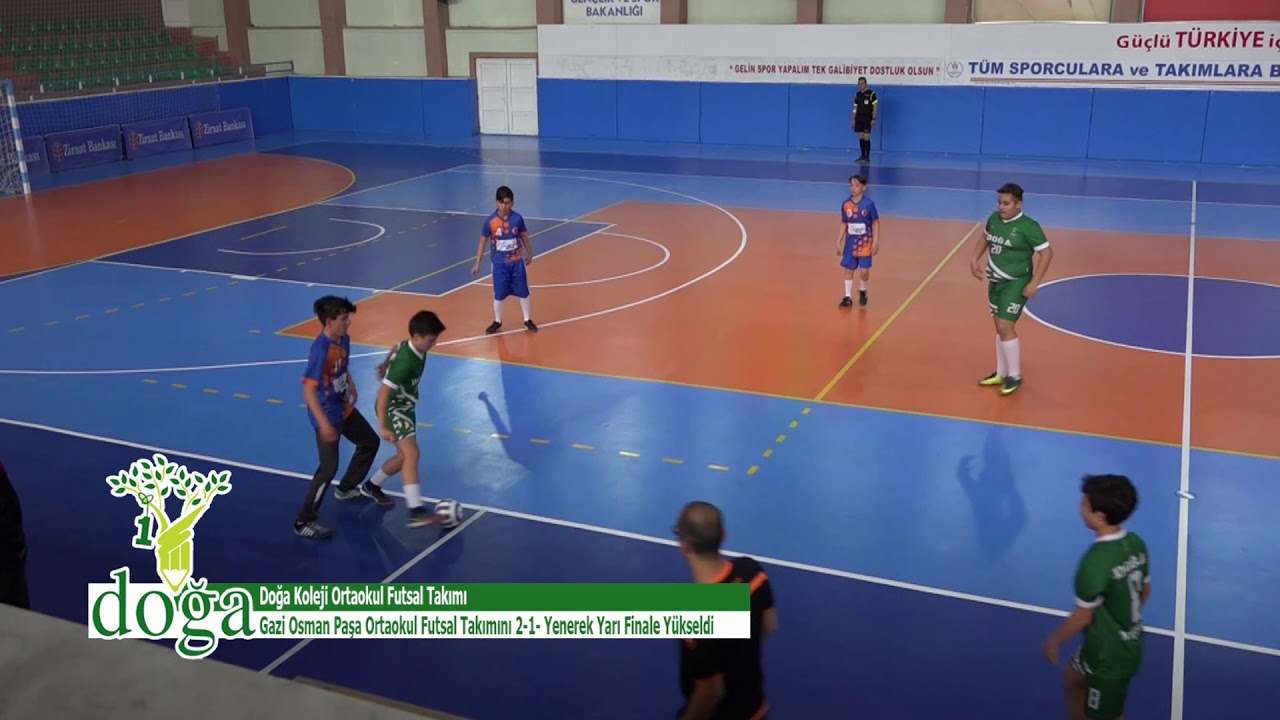 Doğa Koleji Ortaokul Futsal Takımı Yarı Finale Yükseldi