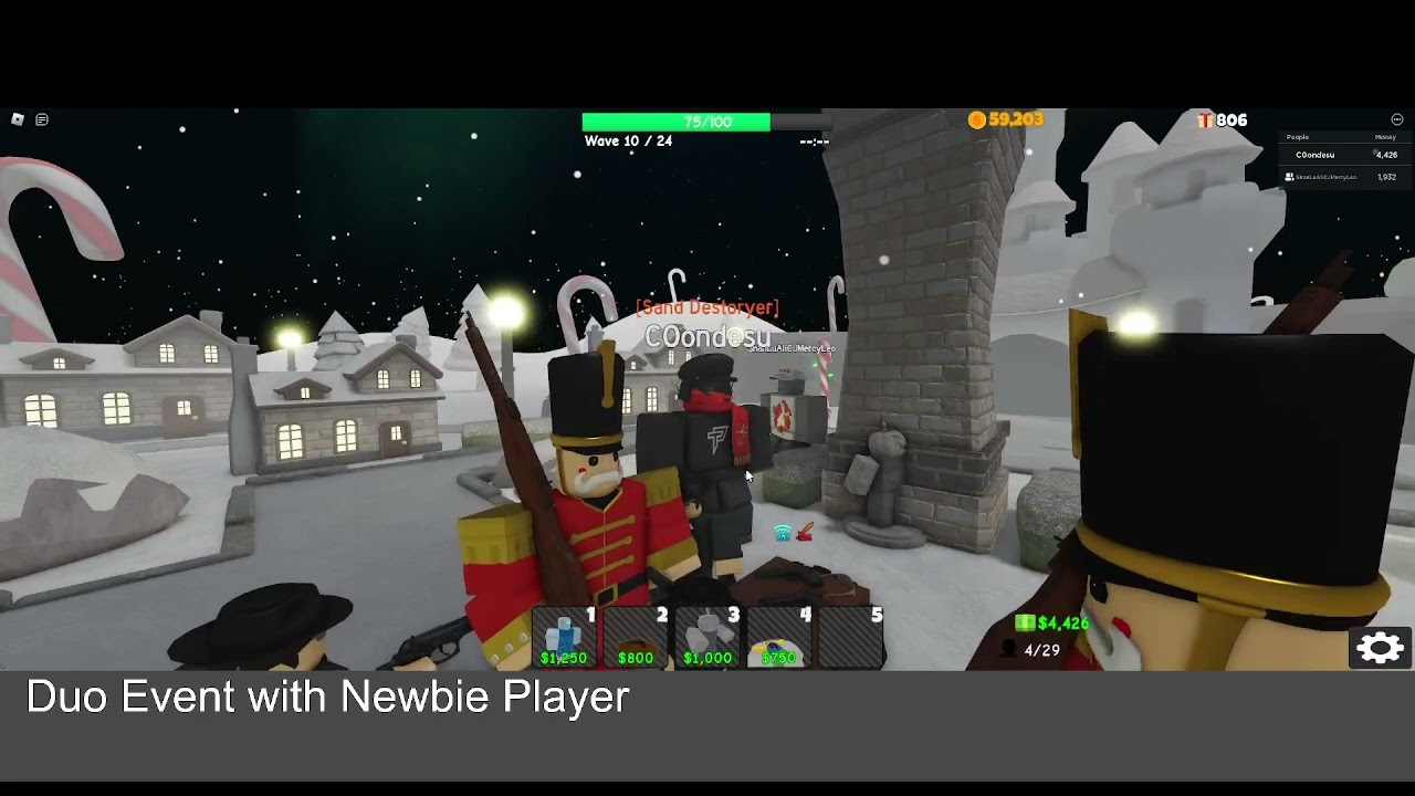 🎄CHRISTMAS🎄 NPC Tower Defense - Roblox