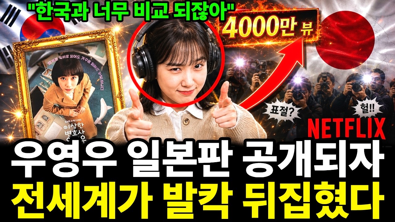 예고편 4천만 뷰 터진 일본판 우영우, 전세계가 발칵 뒤집어진 이유
